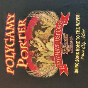 Polygamy Porter Wasatch Beer T-shirt
